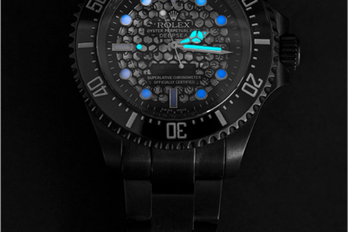 rolex deepsea black venom