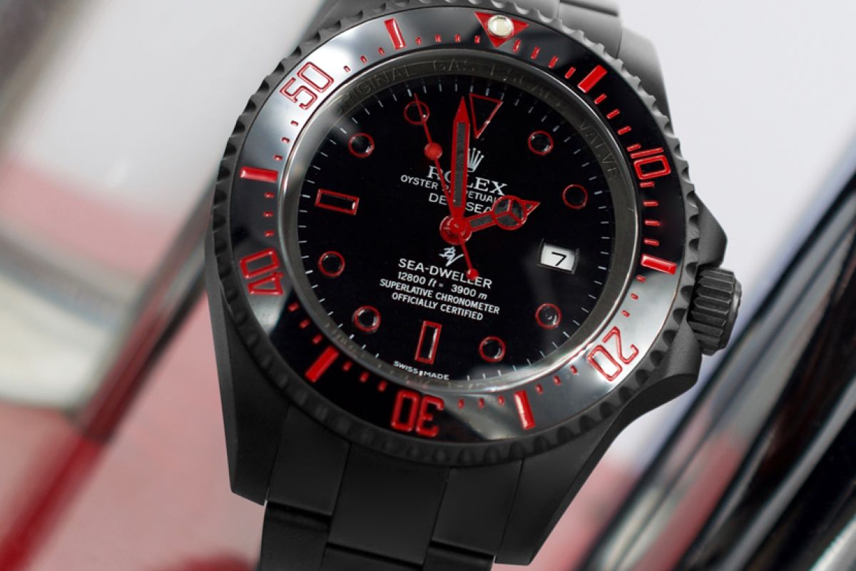 rolex deepsea black venom