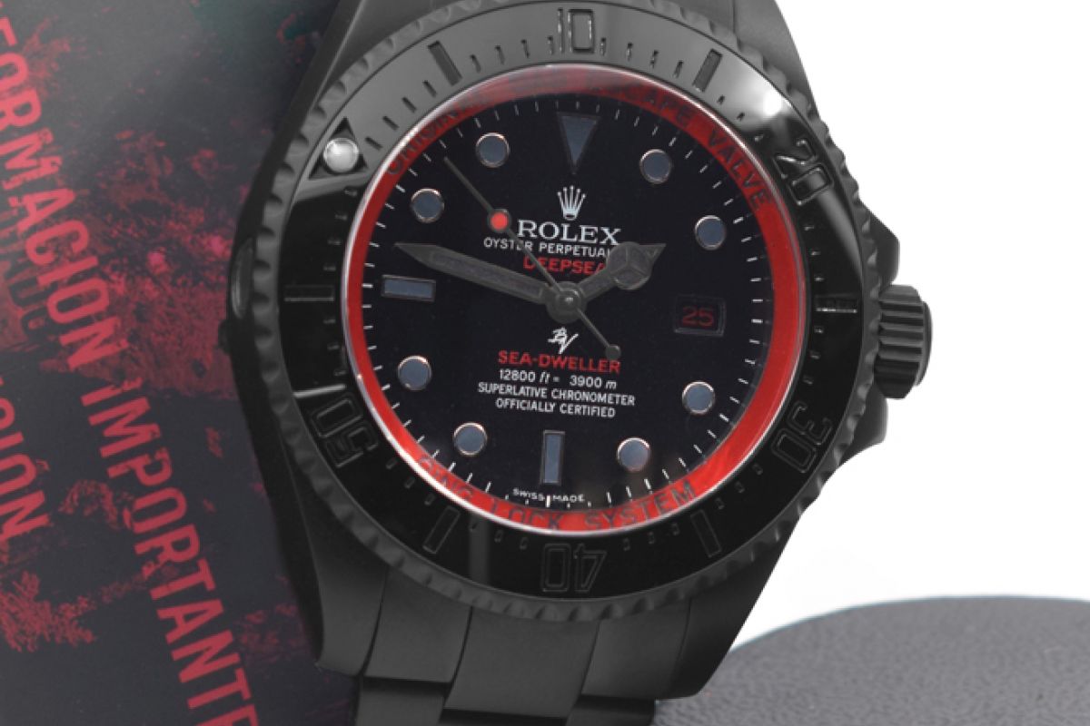 rolex deepsea deep red limited edition