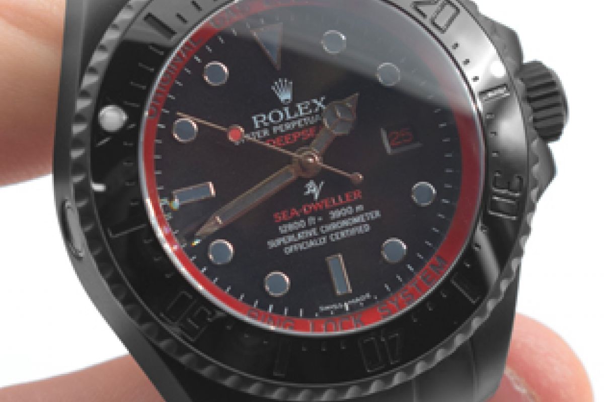rolex deepsea red limited edition