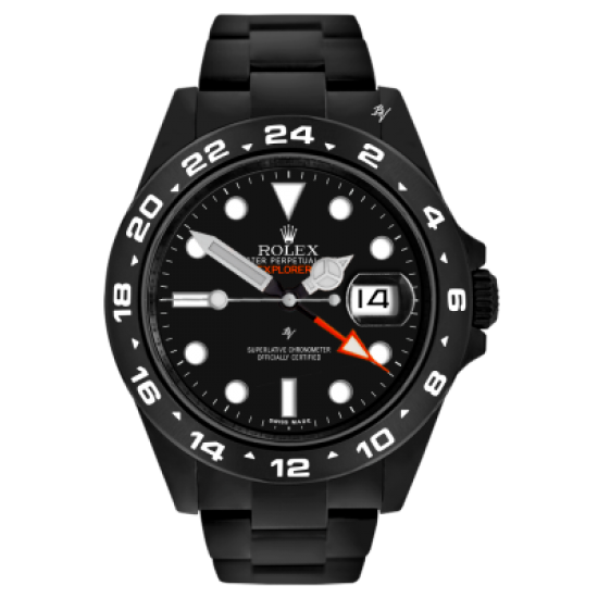 Rolex Explorer II Limited Edition /35 Black Venom Dlc - Pvd