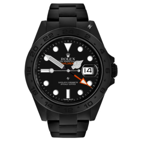 Rolex Explorer II Limited Edition /35 Black Venom Dlc - Pvd