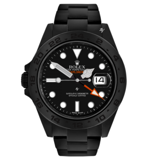 Rolex Explorer II Limited Edition /35 Black Venom Dlc - Pvd