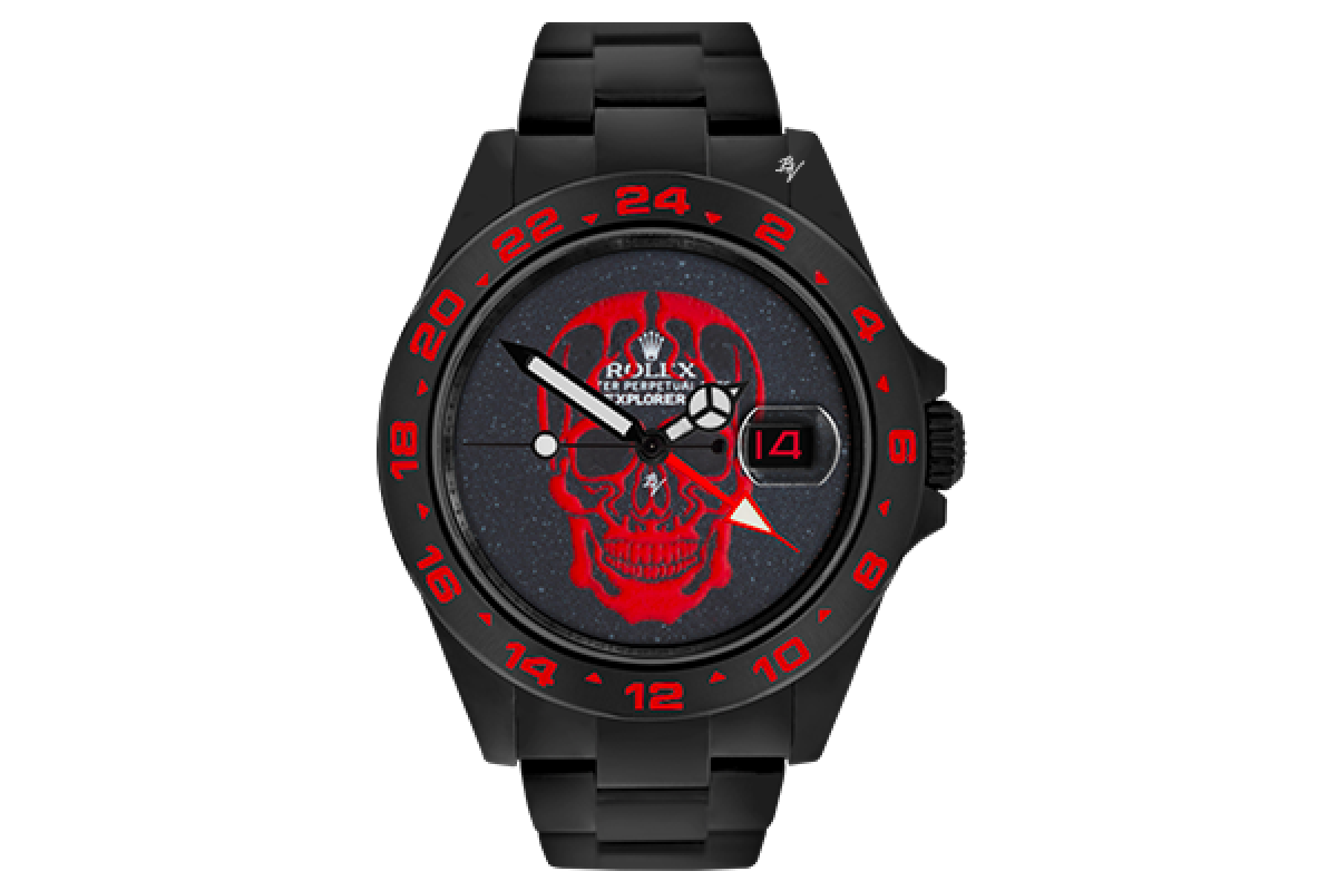 Rolex 216570 Black Venom - Red Skull 