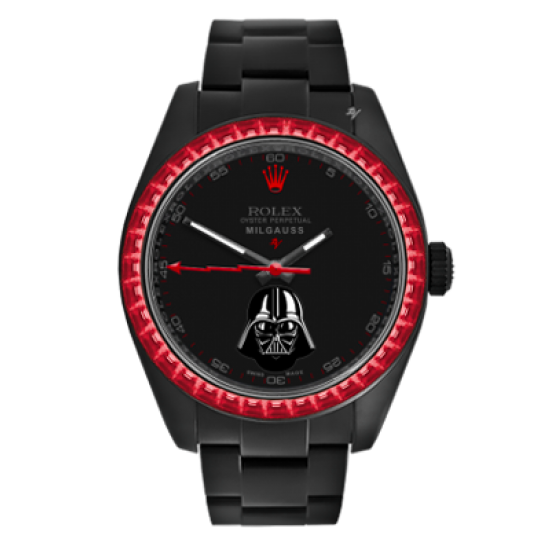 rolex milgauss darth vader