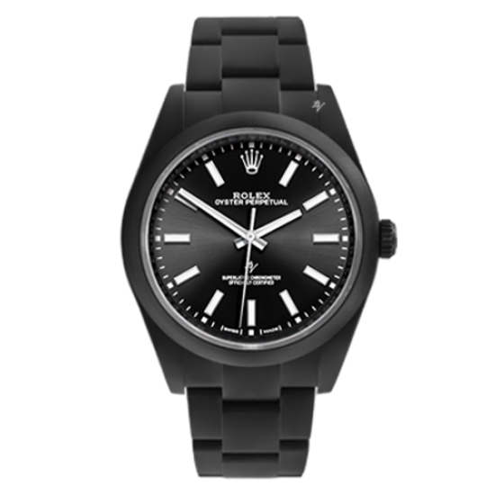 Rolex Oyster Perpetual Limited Edition /35 Black Venom Dlc - Pvd