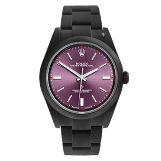 Rolex Oyster Perpetual Limited Edition /35 Black Venom Dlc - Pvd