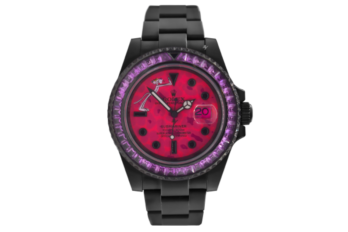 rolex pink panther