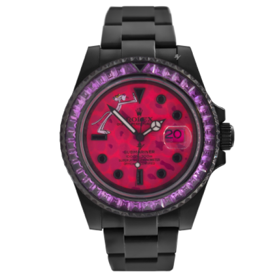 Rolex Submariner Pink Panther - Limited Edition /5  Black Venom Dlc - Pvd