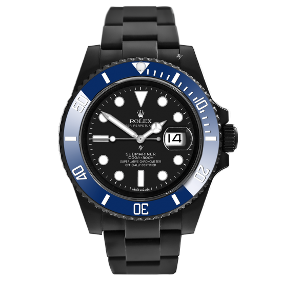 Rolex Submariner  Limited Edition /35  Black Venom Dlc - Pvd