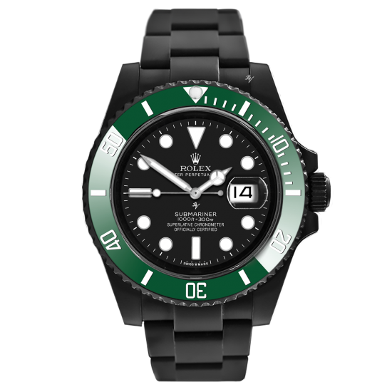 Rolex Submariner  Limited Edition /35  Black Venom Dlc - Pvd