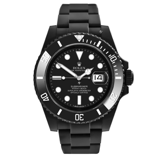 Rolex Submariner  Limited Edition /35  Black Venom Dlc - Pvd