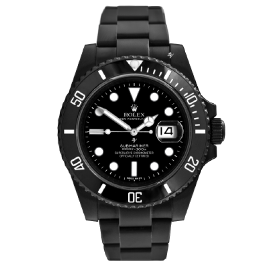 Rolex Submariner Limited Edition /35 Black Venom Dlc - Pvd