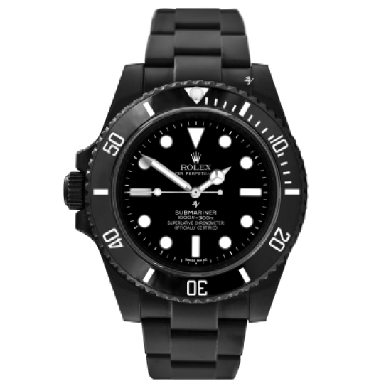 Rolex Submariner right-handed - Limited Edition /35 Black Venom Dlc - Pvd