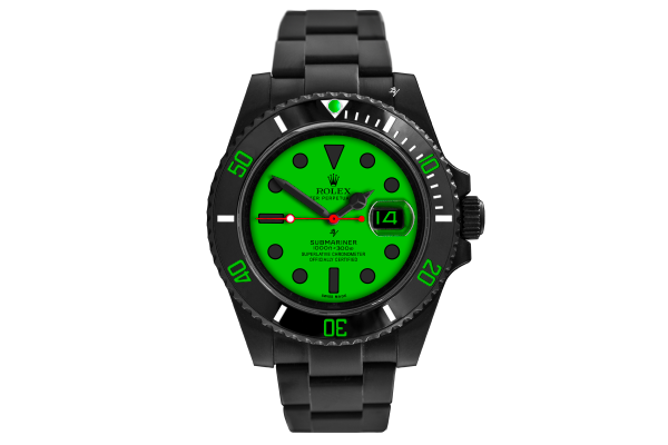 Green dial - Limited Edition /10 Black Venom Dlc - Pvd