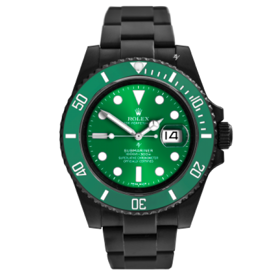 Rolex Submariner Hulk Limited Edition /35 Black Venom Dlc - Pvd