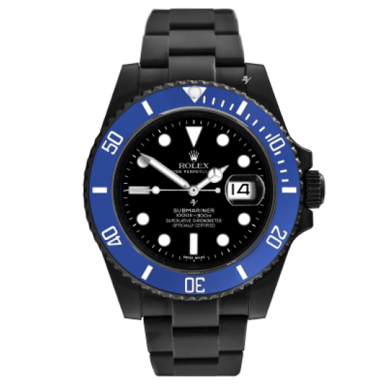 Rolex Submariner  Limited Edition /10 Black Venom Dlc - Pvd