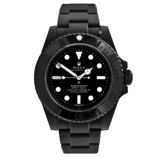 Rolex Submariner Limited Edition /35 Black Venom Dlc - Pvd