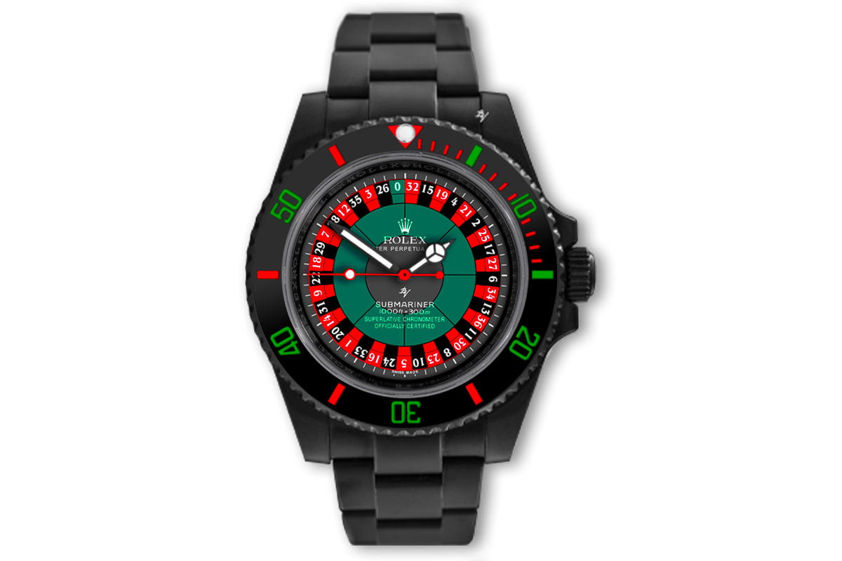 Rolex 114060 Black Venom - Roulette 