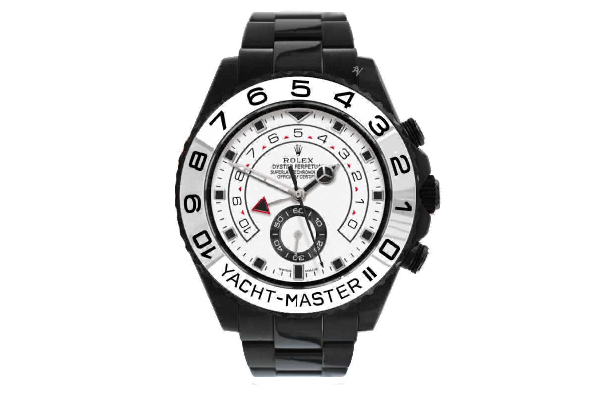 rolex yacht master 2 black dial