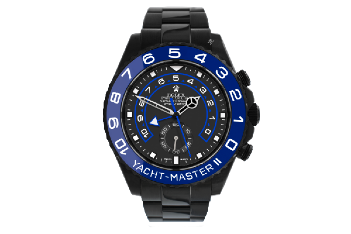 rolex yacht master 2 black